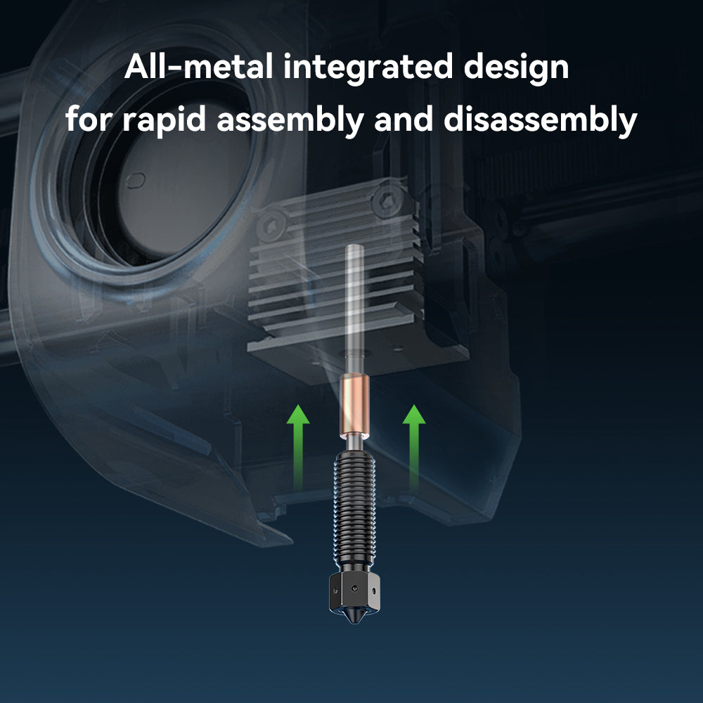 K1 Series Genuine E3D Obxidian™ High Flow Nozzle Assembly 0.4/0.6/0.8mm - Image 6