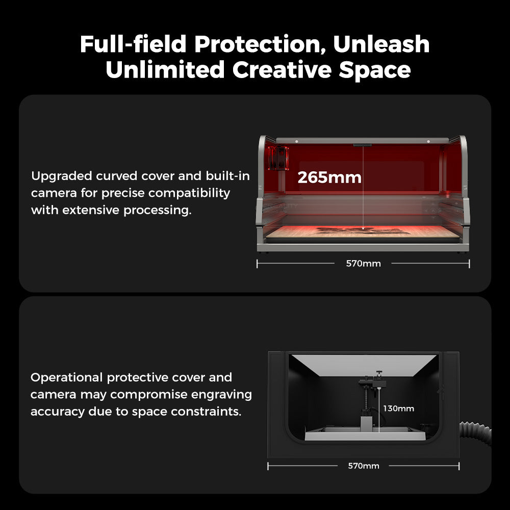 Falcon2 Pro Enclosed Laser Engraver & Cutter - Image 9