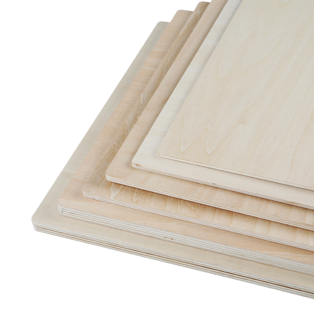 12×12'' Laser Module Basswood Plywood Sheets 3mm 10pcs (Intelligent recognition)