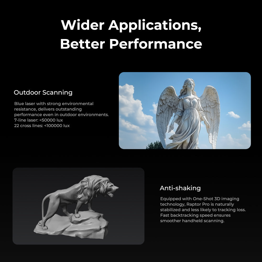 Creality Raptor Pro 3D Scanner - Image 8