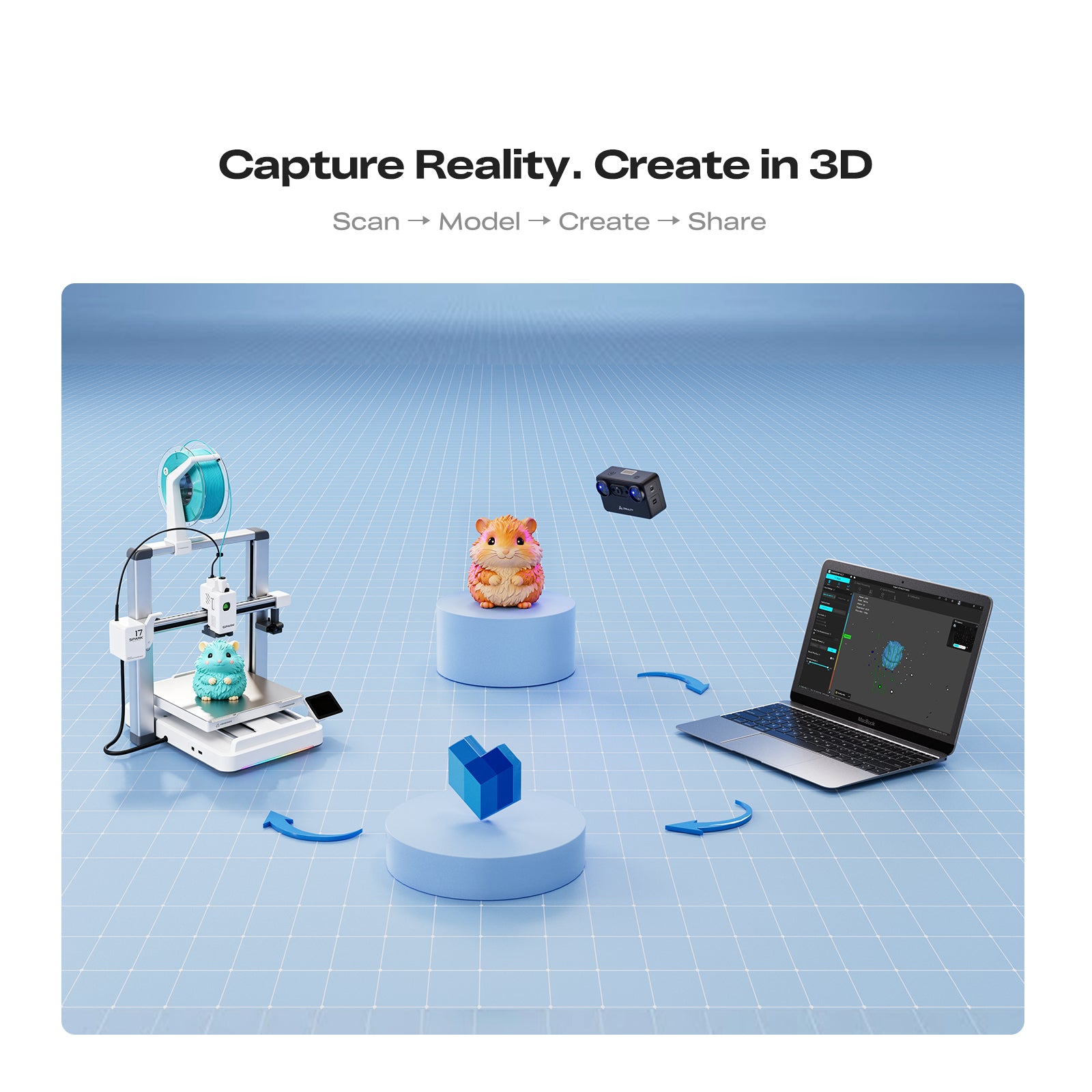 (Pre-Order) Creality Pika 3D Scanner - Image 21