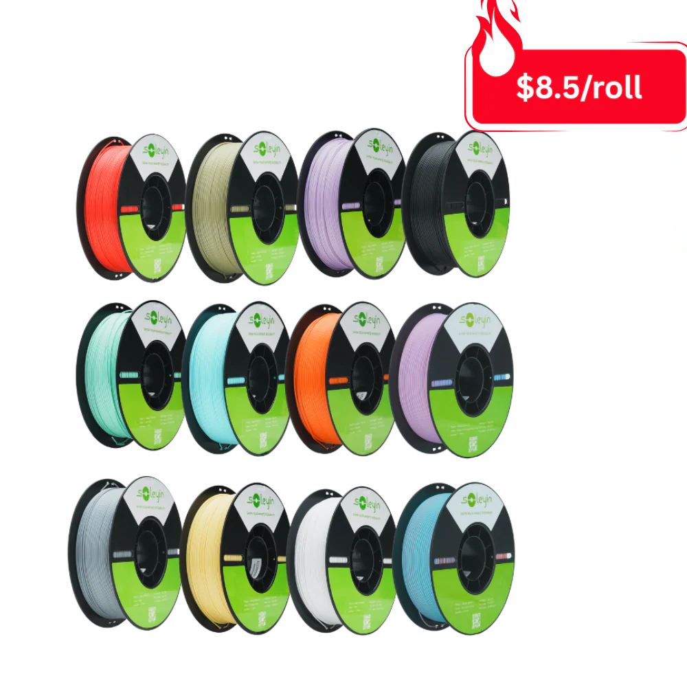 12KG Soleyin Ultra PLA 12 Color Pack - Image 2
