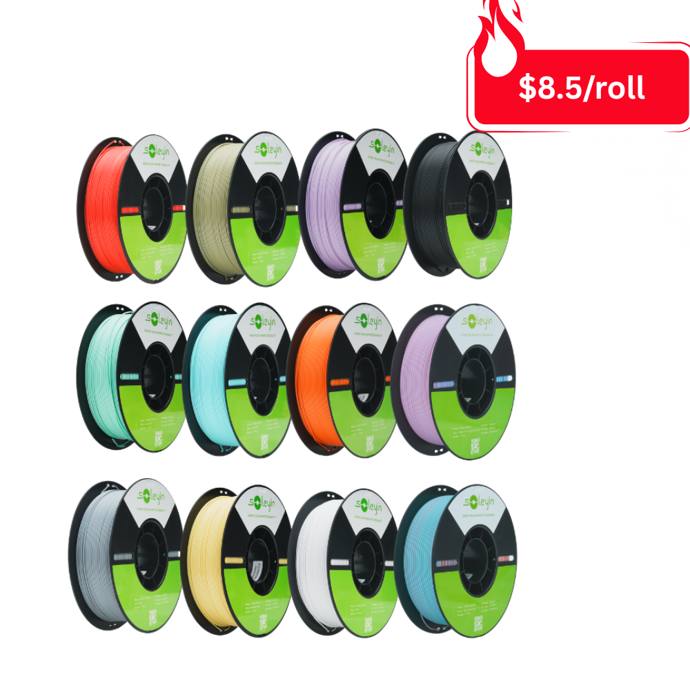 12KG Soleyin Ultra PLA 12 Color Pack