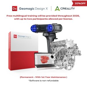 3D Scanner + Geomagic Design X Go