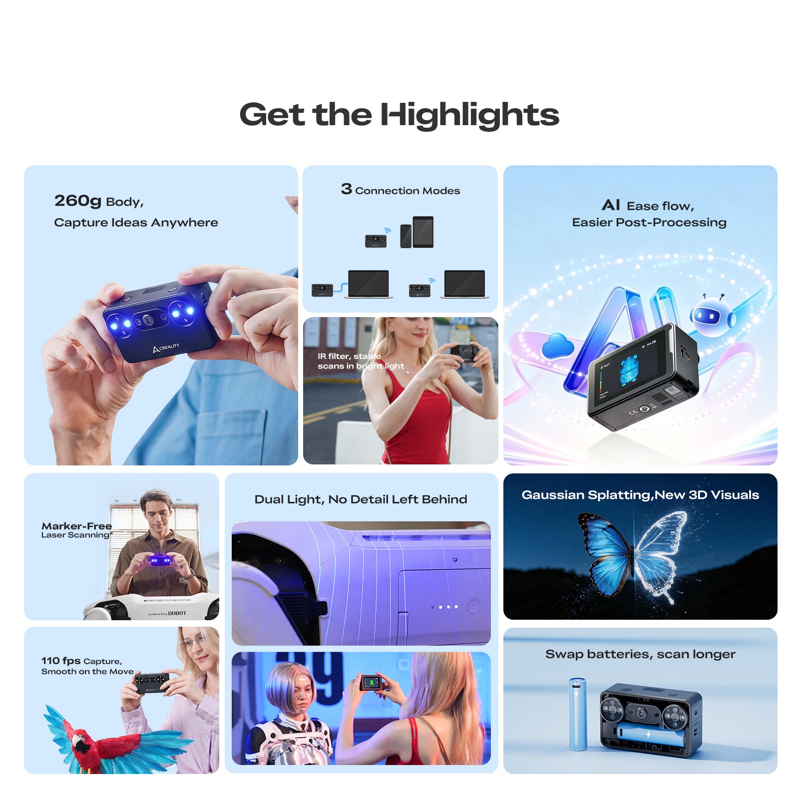 (Pre-Order) Creality Pika 3D Scanner - Image 5