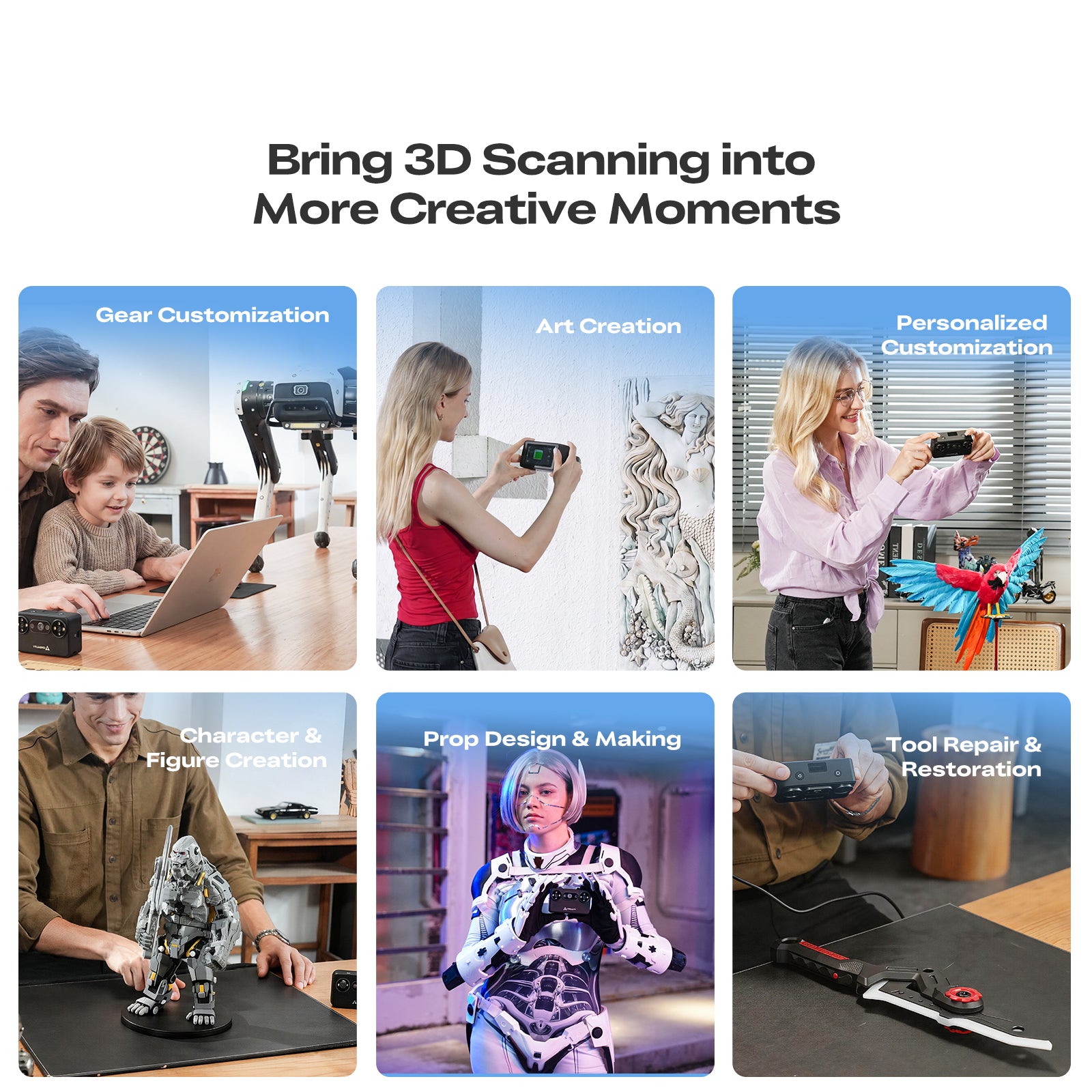 (Pre-Order) Creality Pika 3D Scanner - Image 6
