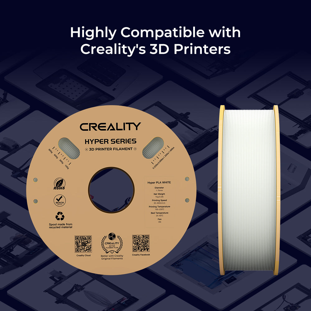 4KG Value Pack Hyper PLA 3D Printing Filament - Image 9