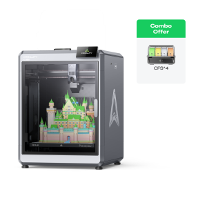 K2 Plus 3D Printer with CFS*4 High-End Combo