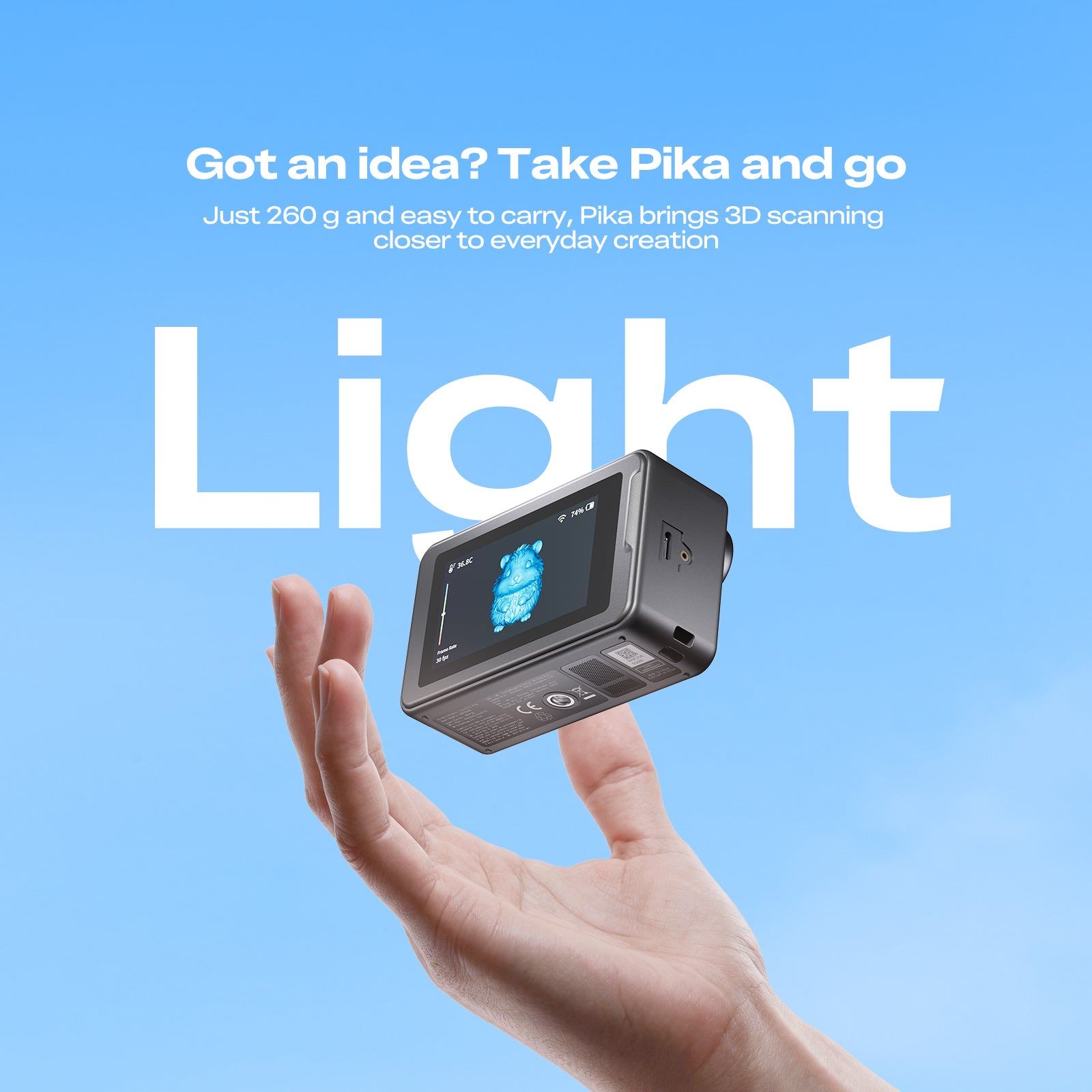 (Pre-Order) Creality Pika 3D Scanner - Image 7