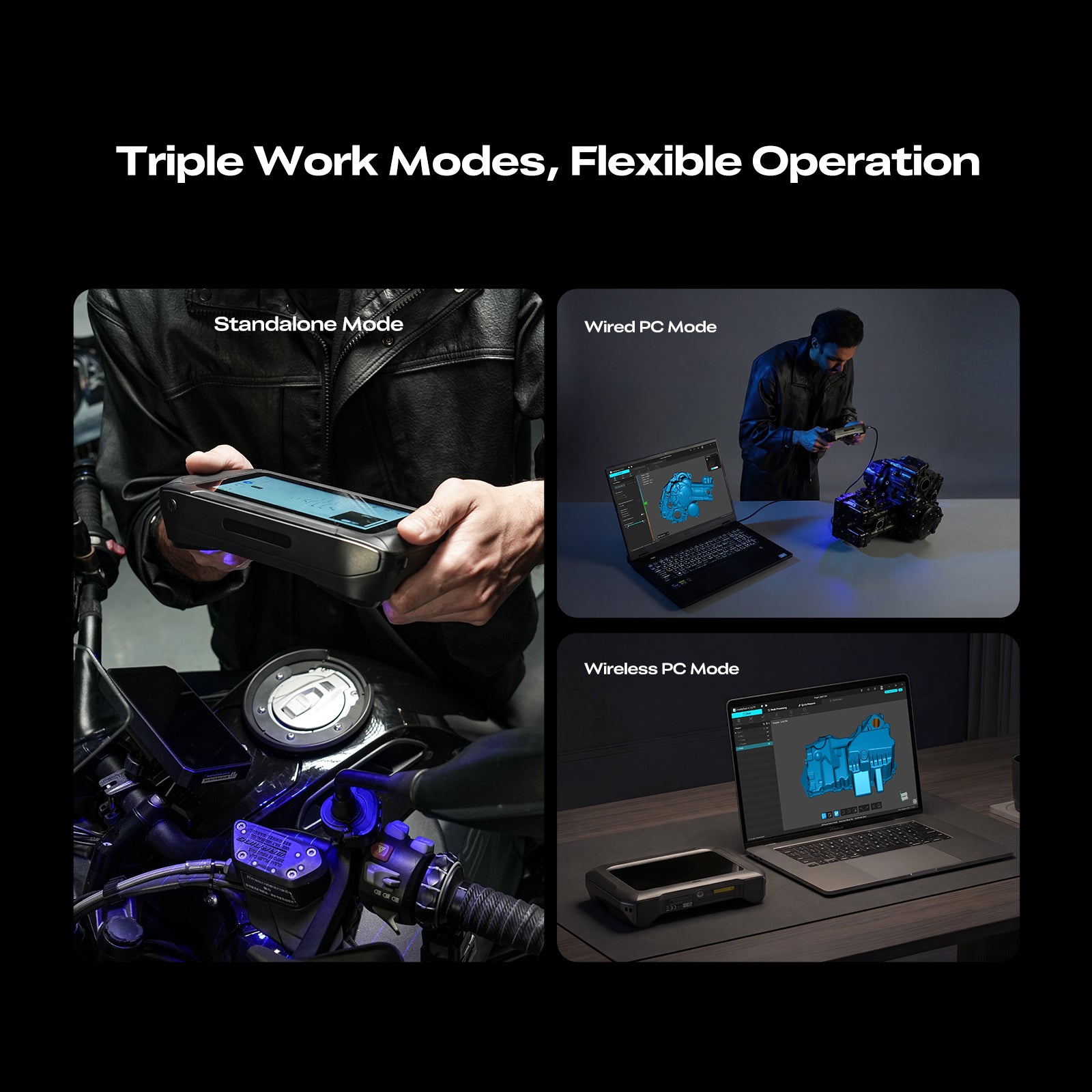 Creality Sermoon P1 All-in-One 3D Scanner(3 Modes) - Image 5