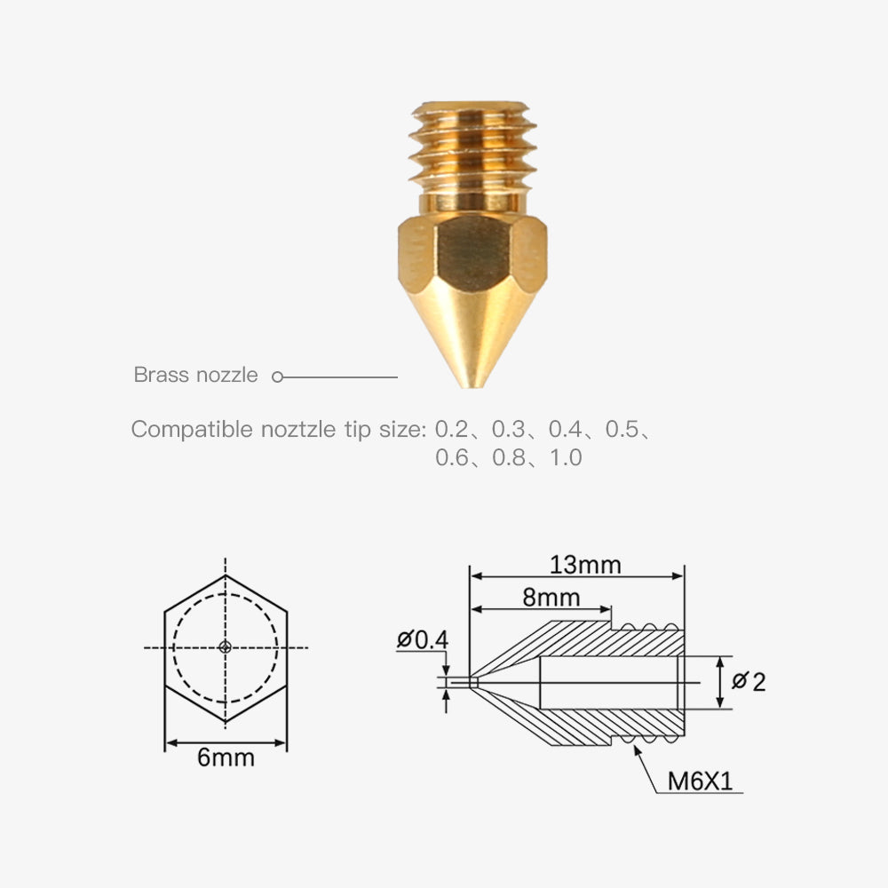 MK8 Nozzles Kit 24 PCS - Image 6