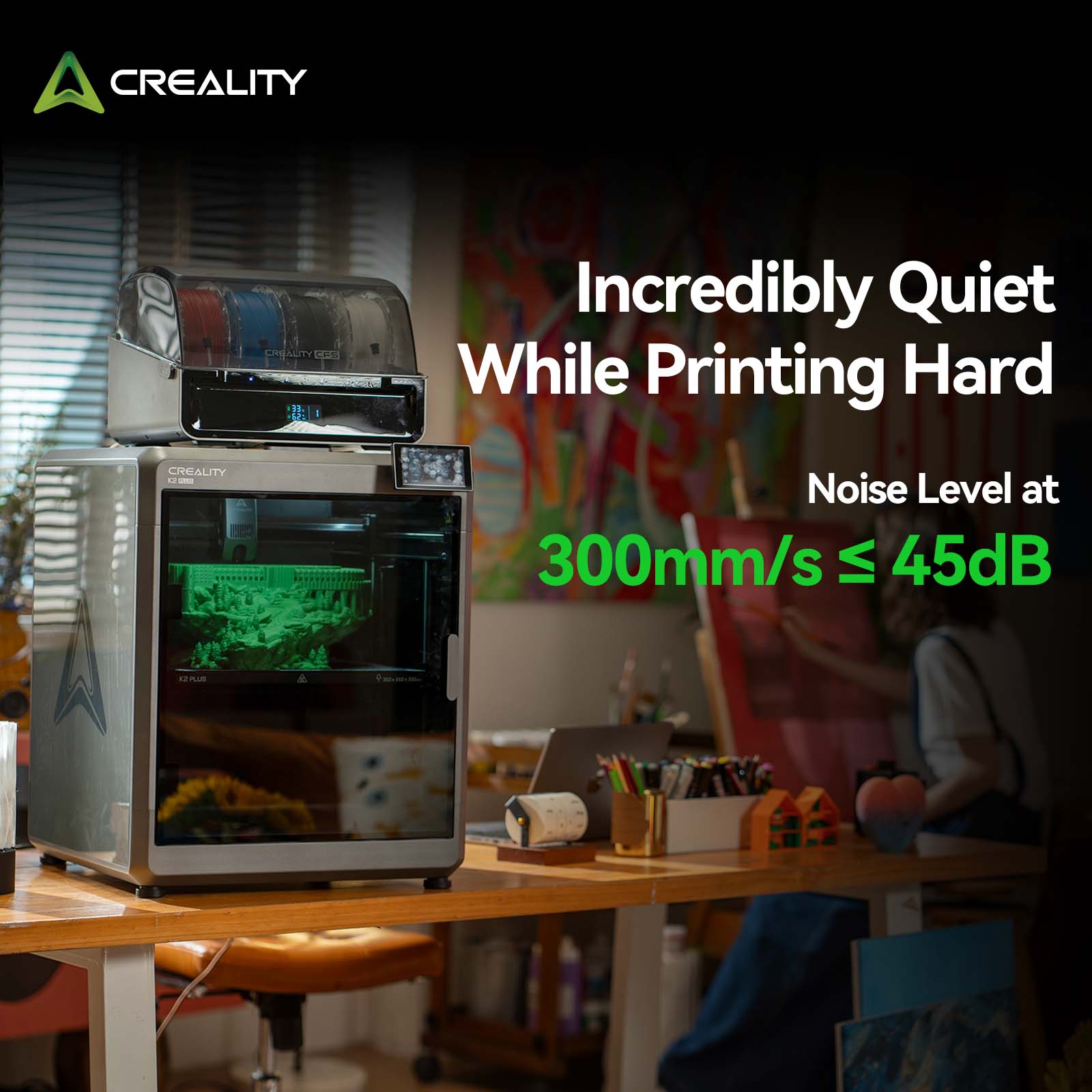 K2 Plus 3D Printer With Premium Accessory Pack - Image 14