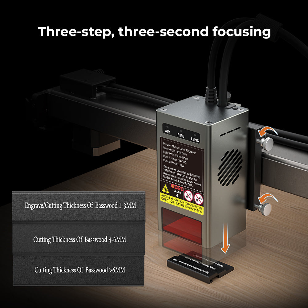 Falcon2 12W Laser Engraver & Cutter - Image 4