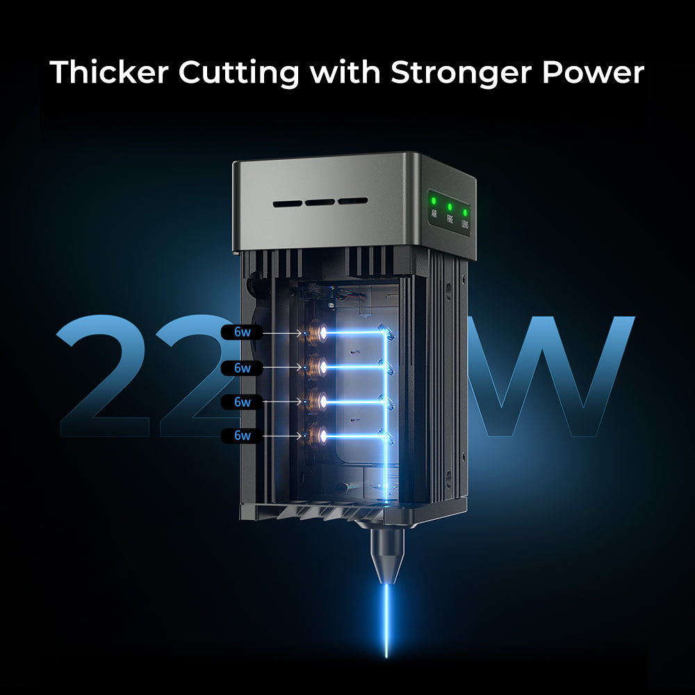 Falcon2 22W Laser Engraver & Cutter - Image 2