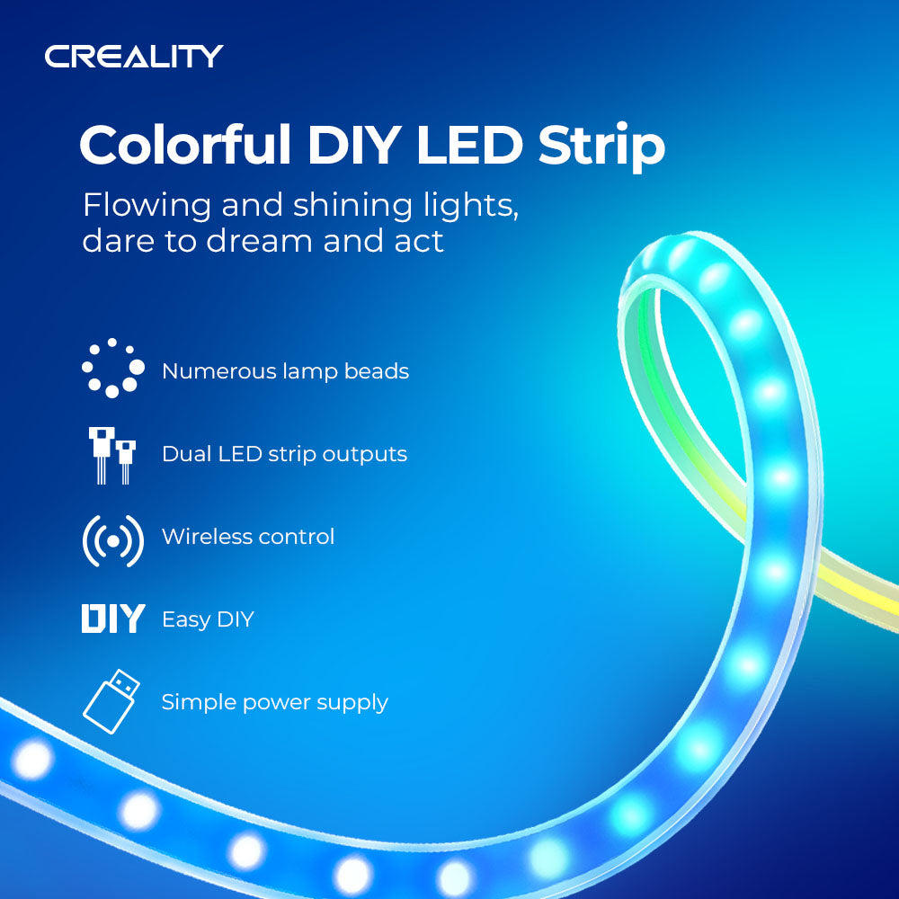 Creality Colorful DIY LED Strip - Image 2