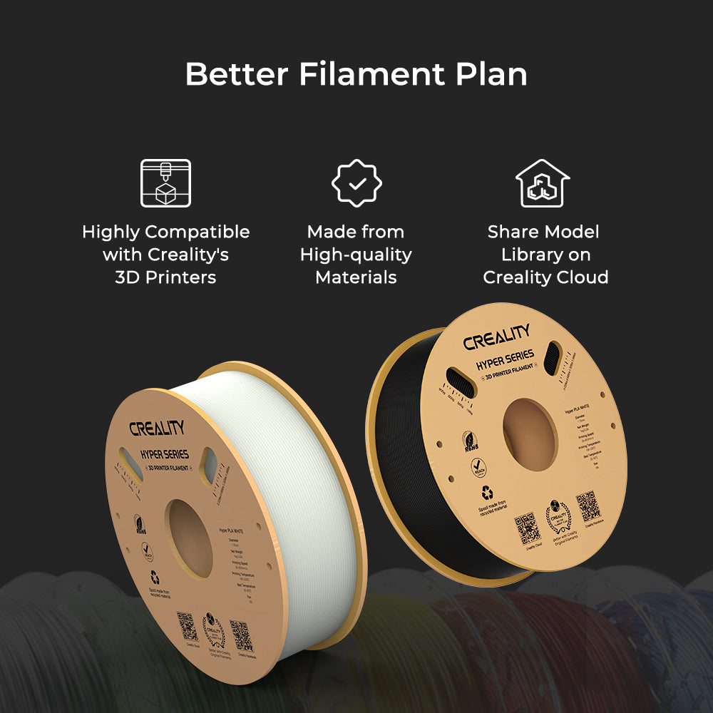 4KG Value Pack Hyper PLA 3D Printing Filament - Image 7