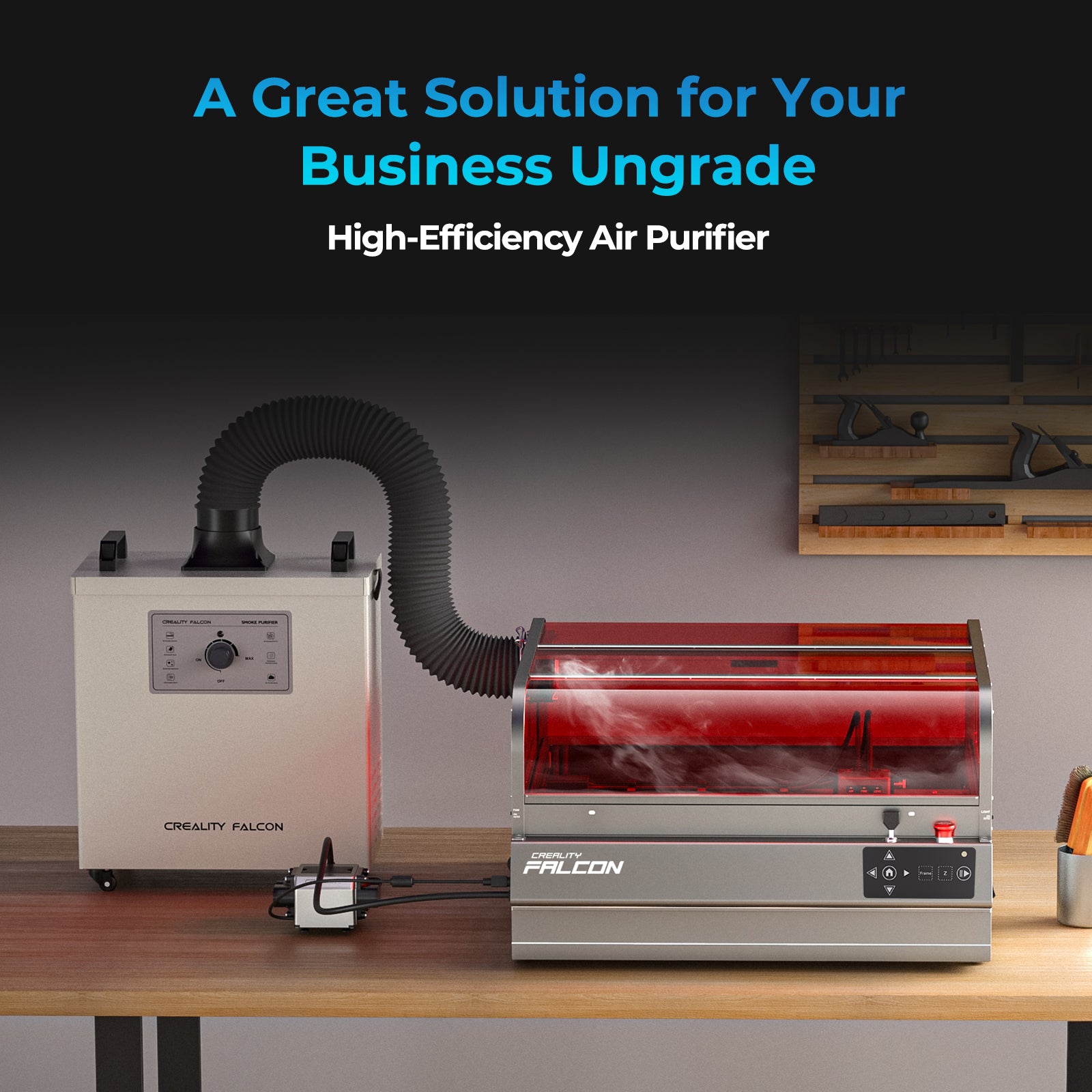 Falcon2 Pro S 22W Enclosed Laser Engraver & Cutter - Image 12