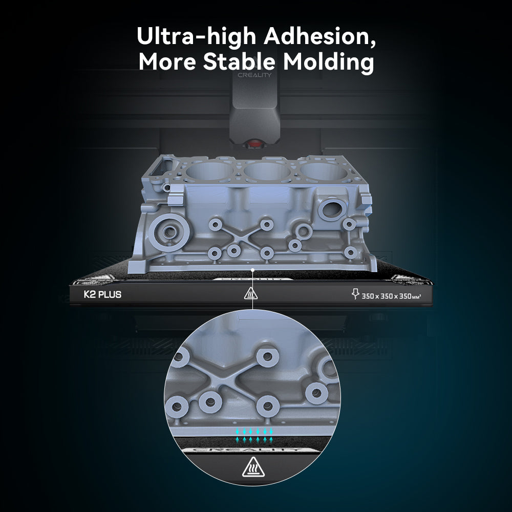 K2 Plus PEI Frosted Build Plate - Image 5