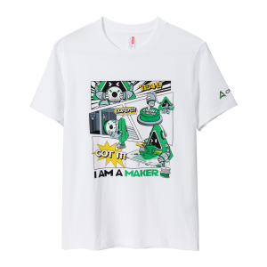 Creality Premium Cotton T-shirt--Soft & Comfortable(White)