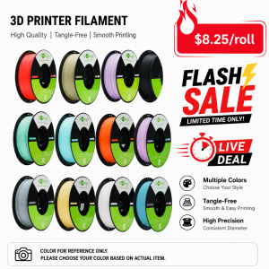 (Live Exclusive)12KG Soleyin Ultra PLA 12 Color Pack