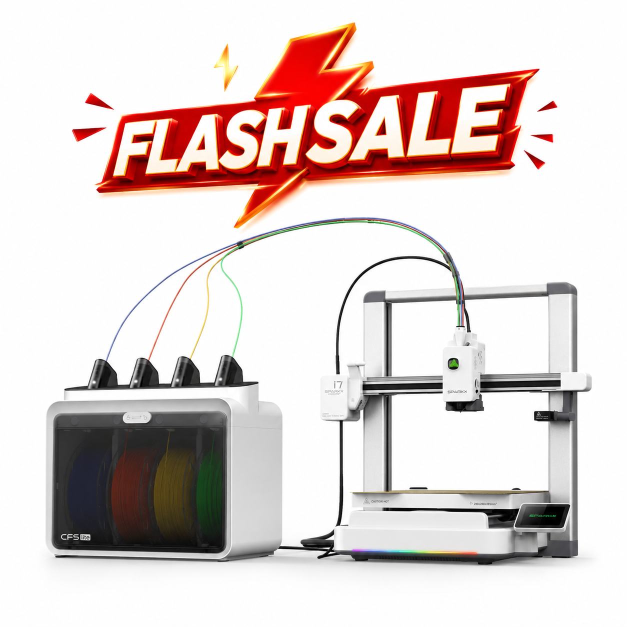 (20% off) SPARKX i7 3D Printer Series(live exclusive)