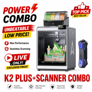 (Live Exclusive)K2 Plus Combo with Scanner High-End Combo