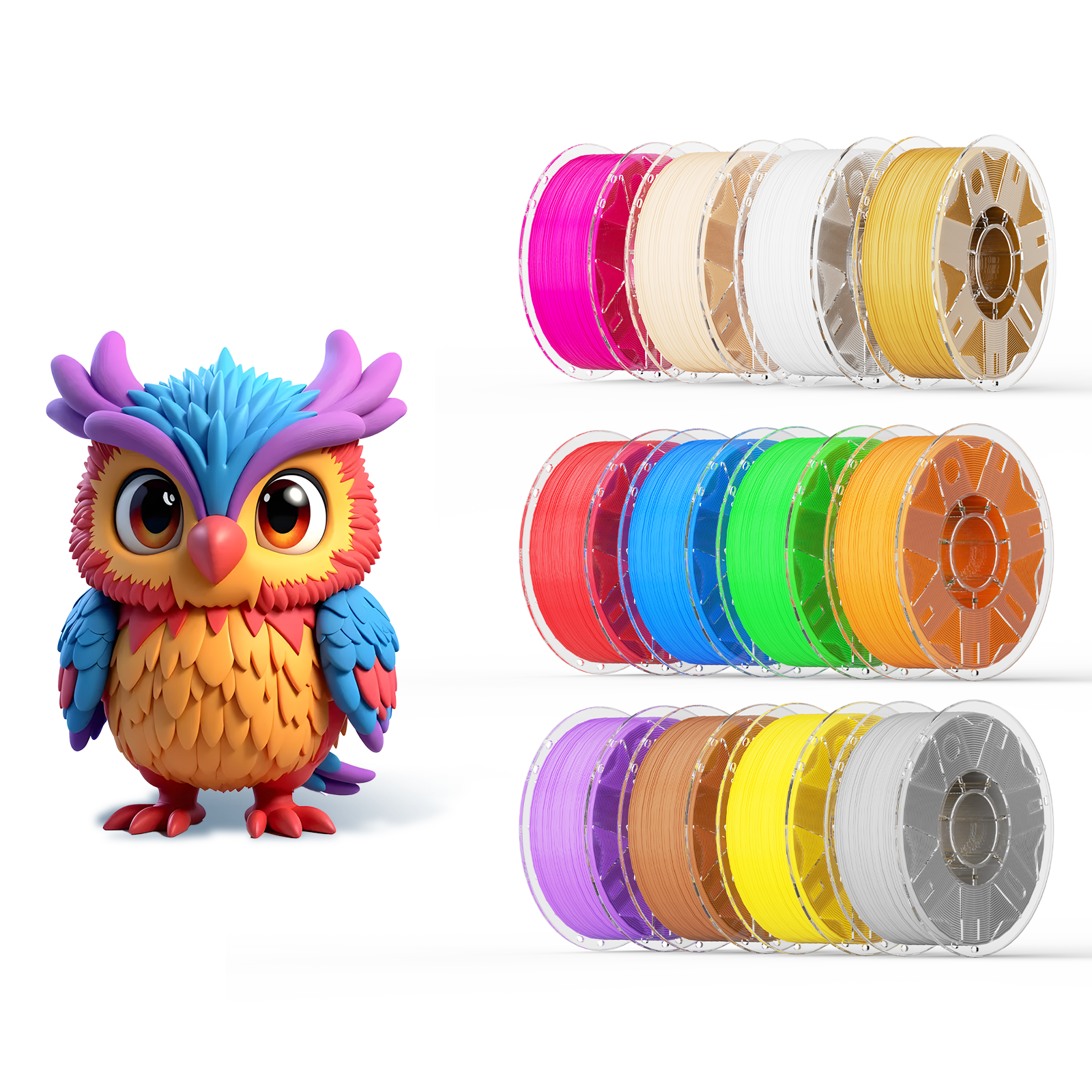 Hyper RFID PLA 12KG Filament Pack
