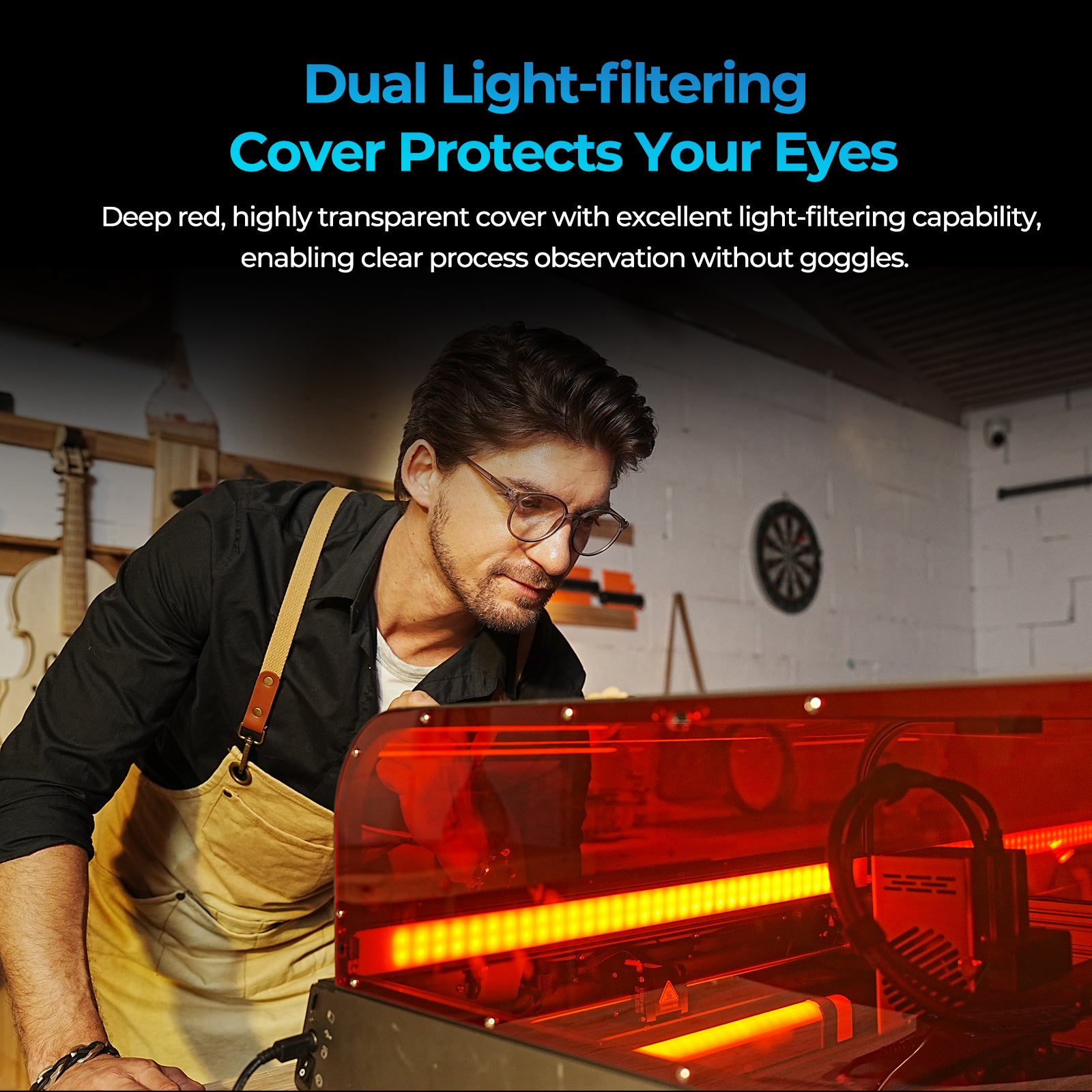 Falcon2 Pro S 22W Enclosed Laser Engraver & Cutter - Image 9