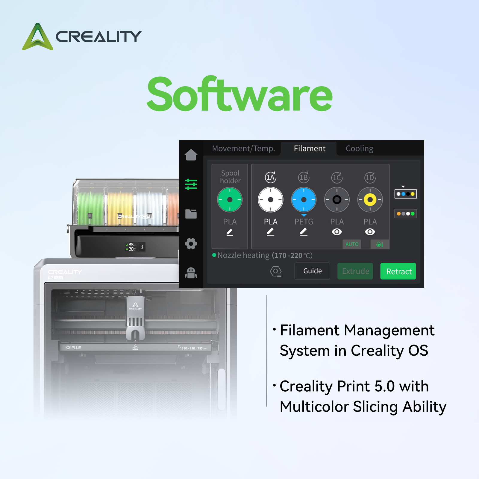 K2 Plus 3D Printer With Premium Accessory Pack - Image 16