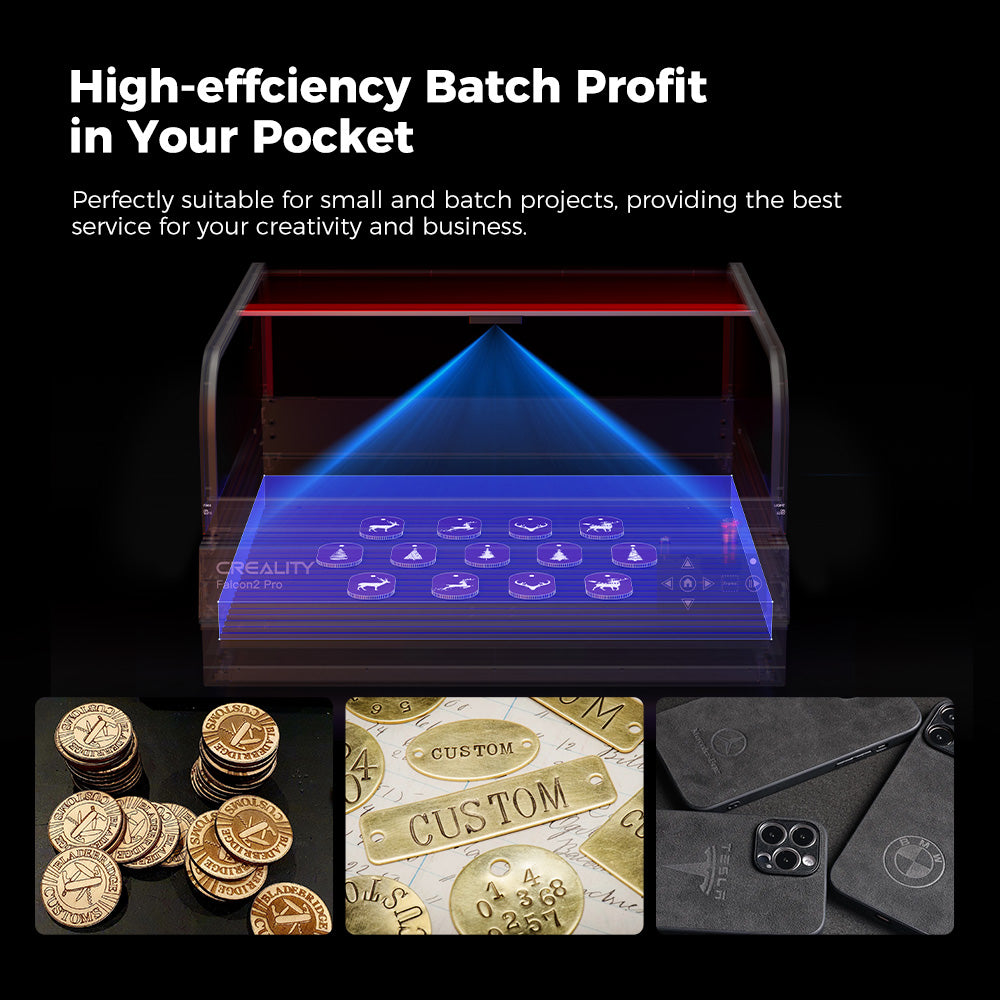 Falcon2 Pro Enclosed Laser Engraver & Cutter - Image 11