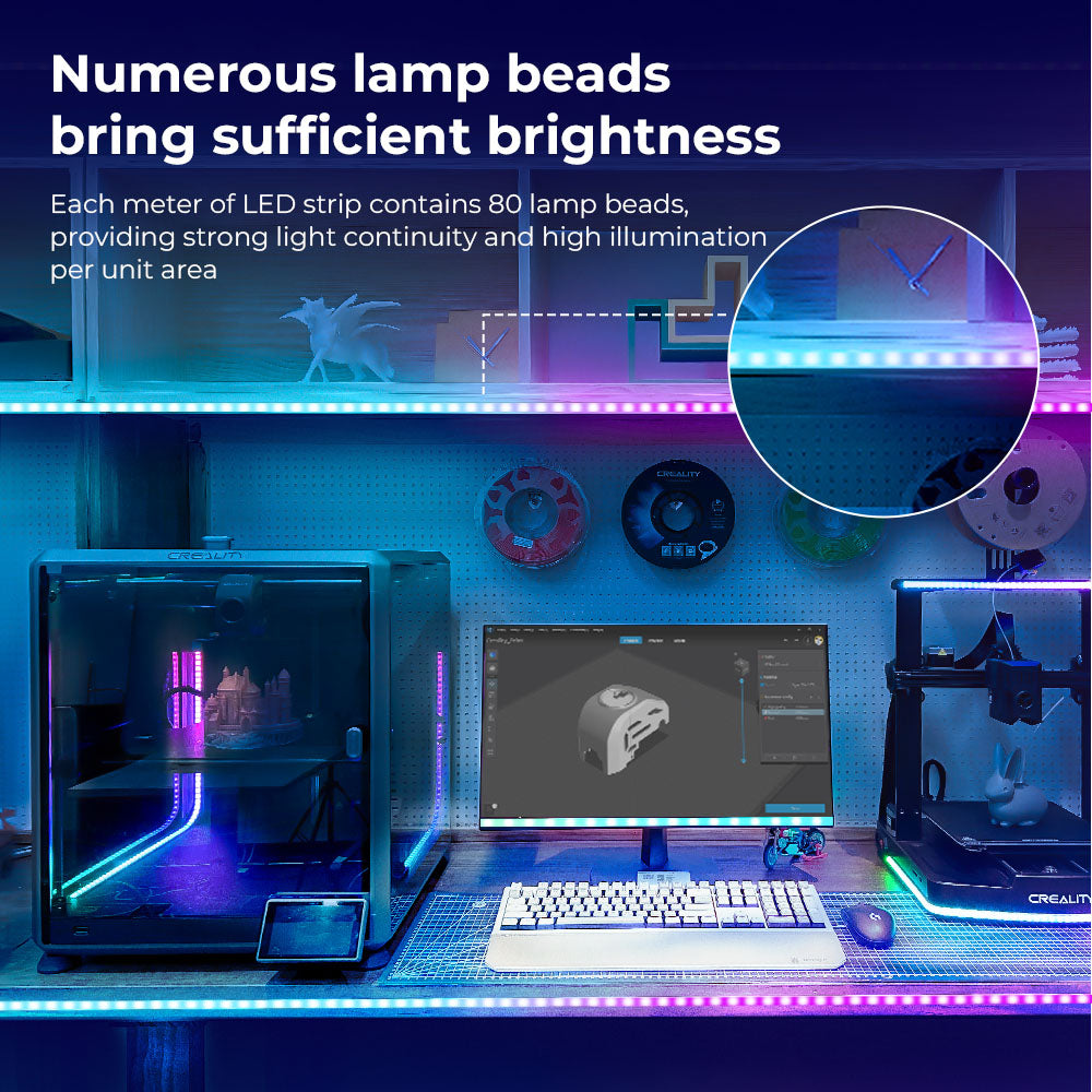 Creality Colorful DIY LED Strip - Image 3