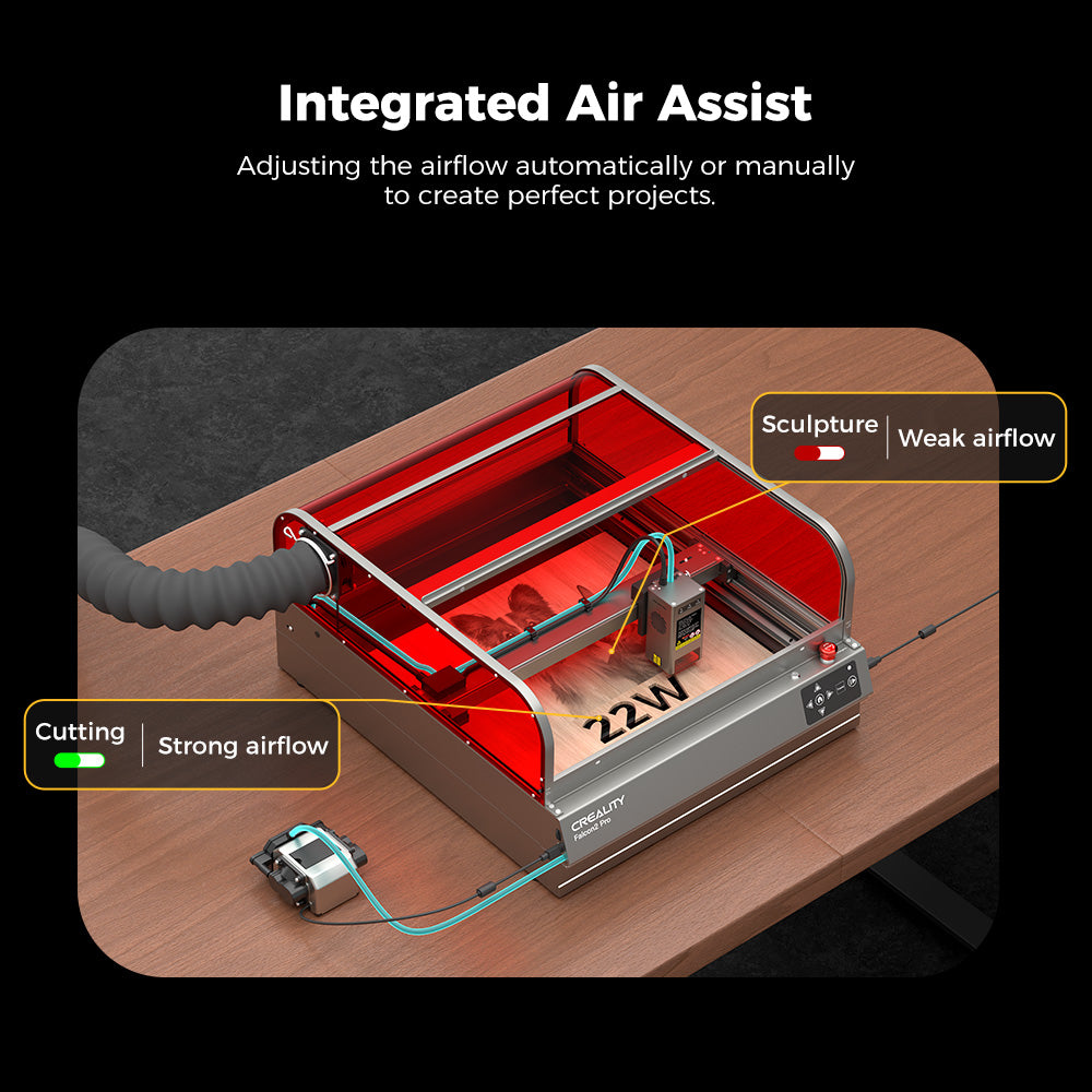 Falcon2 Pro Enclosed Laser Engraver & Cutter - Image 17