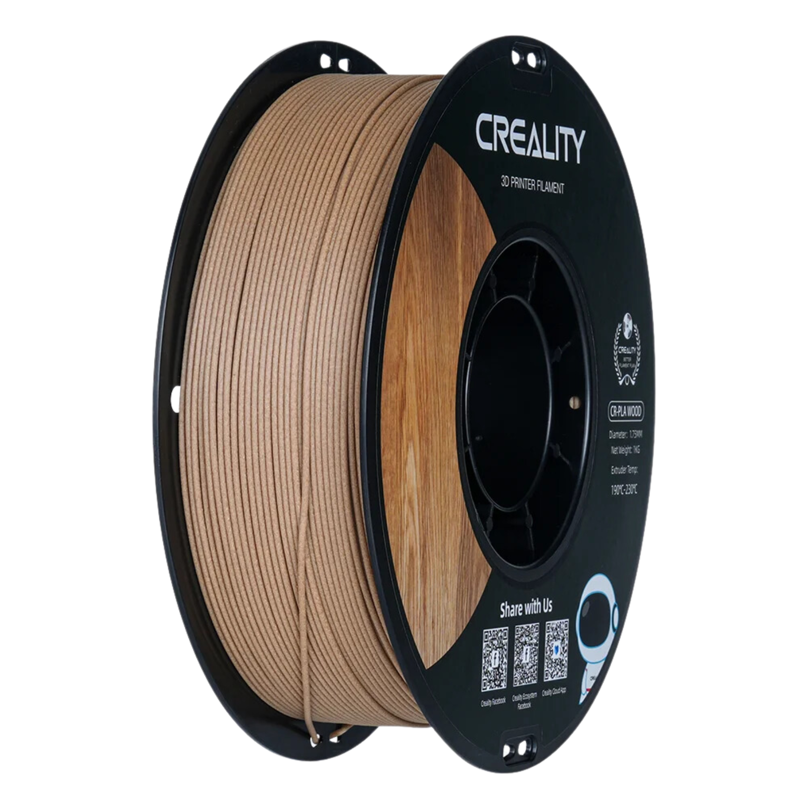 (Live Exclusive)CR-Wood Printing Filament 1.75mm 1KG